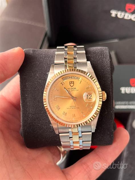 tudor prince date acciaio oro|Acquista Tudor Prince Date su Chrono24.